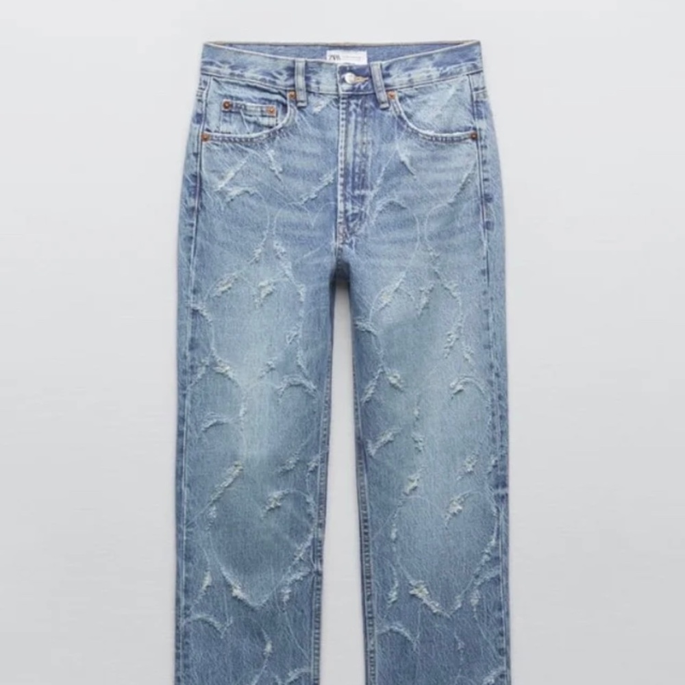 Zara heart jeans